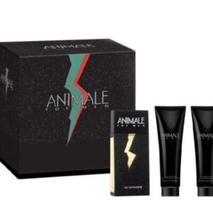 Estuche Animale Hombre 3PZ Perfume 100ml + Shower Gel + Afther Shave