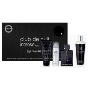 Estuche Armaf Club Nuit Intense 4 Piezas Perfume 105ml + Shower Gel+ Body Spray + Shampoo