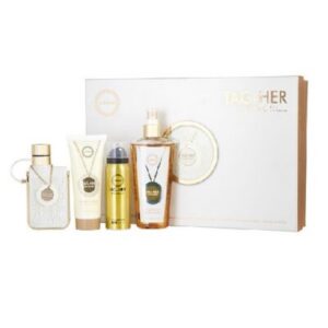 Estuche Armaf Tag Her Dama 4pz Perfume + body spray + Crema + Desodorante