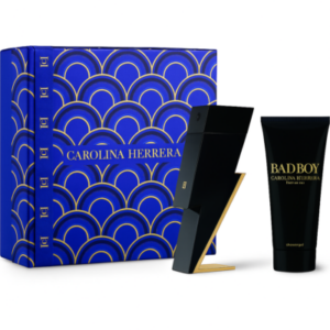 Estuche Carolina Herrera Bad boy EDT 2PZ Perfume 100ml + Shower Gel 100ml