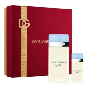 Estuche Dolce Gabanna Light blue Dama 2PZ Perfume 200ml + Mini 25ml