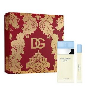 ESTUCHE DOLCE & GABBANA LIGHT BLUE DAMA EDT 2PZ PERFUME 100ML + MINI PERFUME 10ML