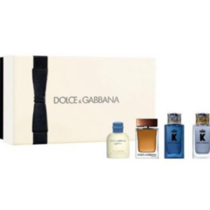 Estuche Dolce Gabbana Miniatura Hombre 4 PZ