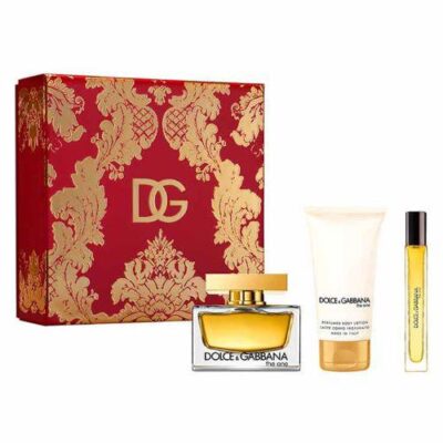 Estuche Dolce Gabbana The One Dama 3PZ Perfume 75ml + Mini 10ml + Crema