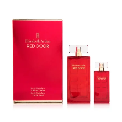 ESTUCHE ELIZABETH ARDEN RED DOOR 2PZ PERFUME 100ml+ MINI PERFUME 30ML
