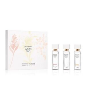 ESTUCHE ELIZABETH ARDEN WHITE TEA WHITE TEA GINGER +WHITE TEA EDT + WHITE TEA MANDARIN BLOSSON 10ML 3 PZ