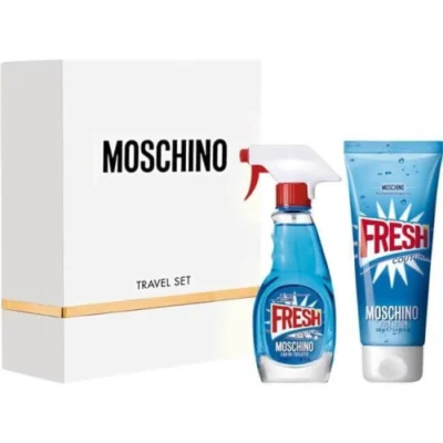 Estuche Moschino Fresh 2pz Perfume100ml + Crema 100ml