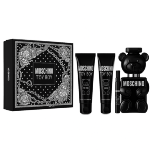 Estuche Moschino Toy Boy 4pz Perfume + Mini + Shower Gel + After Shave
