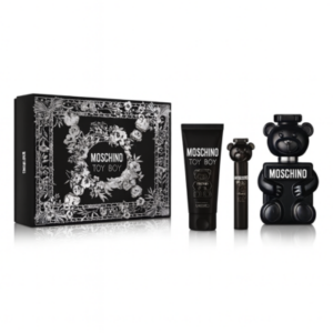 Estuche Moschino Toy Boy Hombre 3PZ Perfume + Mini + Shower Gel