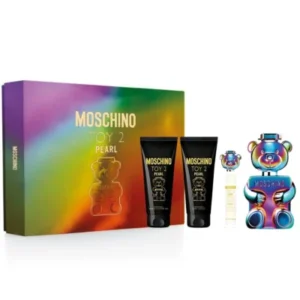 Estuche Moschino Toy Pearl 4Pz Perfume + Mini + Shower Gel + Afther Shave