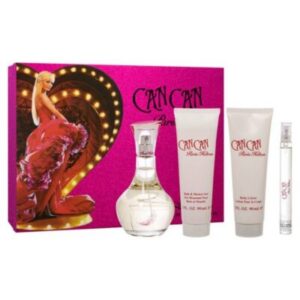 ESTUCHE PARIS HILTON CAN CAN 4PZ Perfume 100ml + Mini 10ml + Crema + Shower Gel