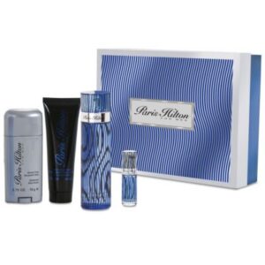 Estuche Paris Hilton Hombre 4PZ Perfume 100ml + Shower Gel + Desodorante + Mini