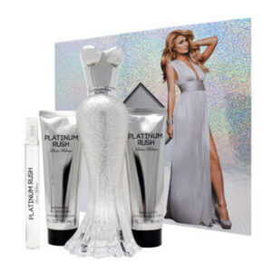 ESTUCHE PARIS HILTON PLATINUM RUSH 4PZ SHOWER GEL + CREMA + MINI
