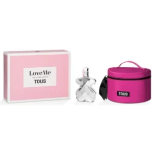 Estuche Tous Love Me Silver 2PZ Perfume + Cosmetiquera