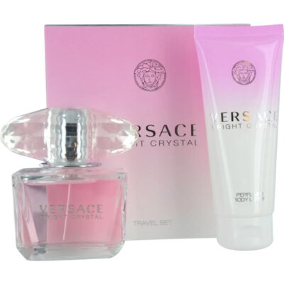 ESTUCHE VERSACE BRIGHT CRYSTAL DAMA 2 PZS 100ML + CREMA