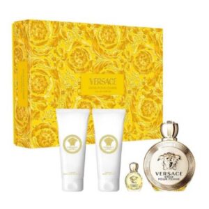 Estuche Versace Eros Dama EDP 4PZ Perfume + Crema + Shower Gel + Mini