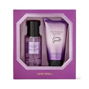 ESTUCHE VICTORIA SECRET LOVE SPELL 2PZ BODY 75ML + CREMA 75ML