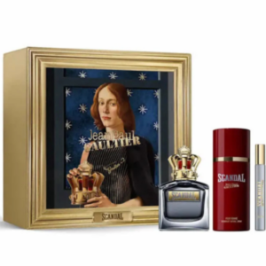 Estuche Jean Paul Gaultier Scandal Hombre EDT 3PZ Perfume 100ml + Mini 10ml + Desodorante