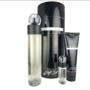 Estuche Perry Ellis 360 Reserve Cilindro Hombre 3PZ Perfume + Shower Gel + Mini